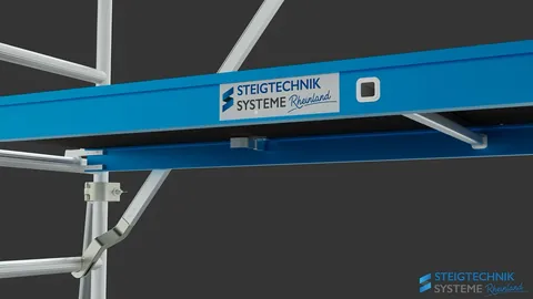 Plattform mit Schnellverschluss im Detail
